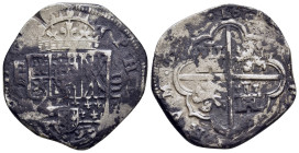 SPAIN. Philip III (1598-1621). Cob 4 Reales. Segovia, 1611.

AC 783.

Condition: Very fine.

Weight: 12,84g.
Diameter: 31mm.