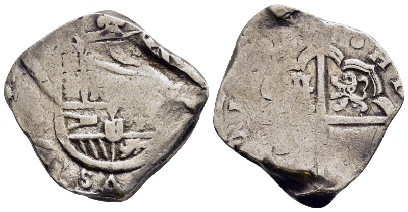 SPAIN. Philip IV (1621-1665). Cob 4 Reales. Uncertain mint and year.

Condition:...