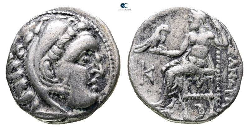 Kings of Macedon. Kolophon. Alexander III "the Great" 336-323 BC. 
Drachm AR
...