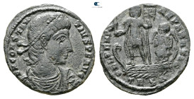 Constantius II AD 347-361. Thessaloniki. Follis Æ