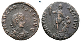 Arcadius AD 383-408. Antioch. Follis Æ