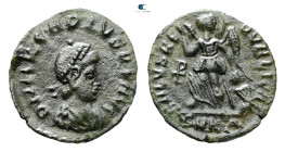 Arcadius AD 383-408. Cyzicus. Follis Æ