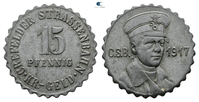 Germany. Crefeld AD 1917. 
15 Pfennig 1917

 mm, 3,52 g



Extremely Fine