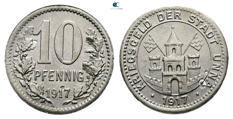 Germany. Unna AD 1917. 
10 Pfennig 1917

 mm, 2,93 g



Extremely Fine