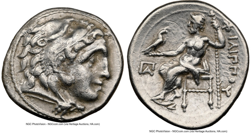 MACEDONIAN KINGDOM. Philip III Arrhidaeus (323-317 BC). AR drachm (18mm, 10h). N...