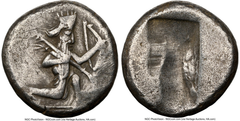 ACHAEMENID PERSIA. Xerxes I-Darius II (ca. 5th century BC). AR siglos (16mm). NG...