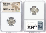 ANCIENT LOTS. Roman Imperial. Caracalla (AD 198-217). Lot of four (4) AR denarii. Fine-XF, light scratches. 1) Caracalla (AD 198-217). AR denarius. NG...