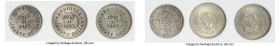 Provisional Government 3-Piece Lot of Uncertified Counterstamped Liberty Dollars 1967, 1) San Fransisco mint, KMX-3. Counterstamped on Republic Peru S...