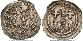 5-Piece Lot of Certified Assorted Medieval Issues NGC, 1) Austria: Eberhard II & Leopold VI Pfennig ND (1220-1230) MS61, Pettau mint. 0.78gm 2) Austri...
