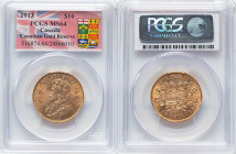 George V gold 10 Dollars 1913 MS64 PCGS, Ottawa mint, KM27, Fr-3. Canadian Gold Reserve. HID09801242017 © 2024 Heritage Auctions | All Rights Reserved...