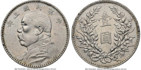 Republic Yuan Shih-kai Dollar Year 3 (1914) AU Details (Cleaned) NGC, KM-Y329, L&M-63. HID09801242017 © 2024 Heritage Auctions | All Rights Reserved w...