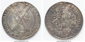 Brunswick-Luneburg-Celle-Christian von Minden Taler 1624-HP XF (Mount Removed, Scratches), Andreasberg mint, Dav-6479. 44.3mm. 28.77gm. HID09801242017...