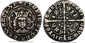 Henry VI (1st Reign, 1422-61) 1/2 Groat ND (1422-1430) VF30 NGC, Calais mint, S-1840. 1.75gm. HID09801242017 © 2024 Heritage Auctions | All Rights Res...