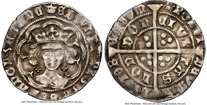 Edward IV (First Reign, 1461-1470) Groat (4 Pence) ND (1468-1469) XF45 NGC, Lond...