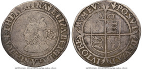 Elizabeth I 6 Pence 1561 F12 NGC, London mint, Pheon mm, S-2561. 2.87gm. HID09801242017 © 2024 Heritage Auctions | All Rights Reserved www.HA.com/Texa...