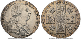 George III Shilling 1787 UNC Details (Cleaned) NGC, KM607.2, S-3746. Stop after III. HID09801242017 © 2024 Heritage Auctions | All Rights Reserved www...