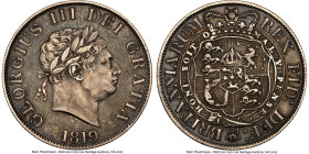 George III 1/2 Crown 1819 XF45 NGC, KM672, S-3789. HID09801242017 © 2024 Heritage Auctions | All Rights Reserved www.HA.com/TexasAuctioneerLicenseNoti...