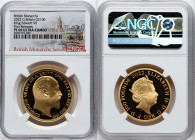 Elizabeth II gold Proof "King Edward VII" 100 Pounds (1 oz) 2022 PR69 Ultra Cameo NGC, S-BMGA4. Mintage: 610. British Monarchs series. First Releases....