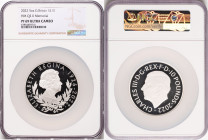 Charles III silver Proof "Queen Elizabeth II Memorial" 10 Pounds (5 oz) 2022 PR69 Ultra Cameo NGC, Royal mint. HID09801242017 © 2024 Heritage Auctions...