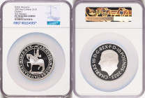 Charles III silver Proof "King Charles I" 10 Pounds (5 oz) 2023 PR70 Ultra Cameo NGC, Mintage: 257. British Monarchs series. First Releases. HID098012...