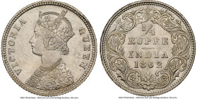 3-Piece Lot of Assorted Certified Issues NGC, 1) India: British India. Republic 1/4 Rupee 1862-(c) MS63, Calcutta mint, KM470 2) India: British India....