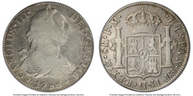 3-Piece Lot of Certified Assorted 8 Reales PCGS, 1) Charles III 8 Reales 1785 Mo-FM F12, Mexico City mint, KM106.2a, Cal-1127 2) Ferdinand VII 8 Reale...