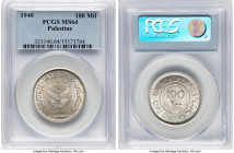 British Mandate 100 Mils 1940 MS64 PCGS, London mint, KM7. HID09801242017 © 2024 Heritage Auctions | All Rights Reserved www.HA.com/TexasAuctioneerLic...