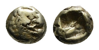 Kings of Lydia, Alyattes to Kroisos, circa 610-546 BC. Electrum Hemihekte – 1/12...