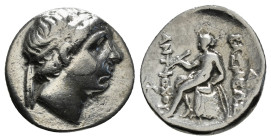Greek Seleukid Empire, Antiochos I Soter AR Drachm
4,46 g - 17,98 mm