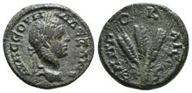CAPPADOCIA. Caesarea. Severus Alexander (222-235) Ae. Dated RY 6 (227/8).
Obv: AV K CЄOV AΛЄΞΑΝΔ.
Laureate head right.
Rev: MHTPOΠ ΚΑΙCA ЄΤ ς.
Bundle ...