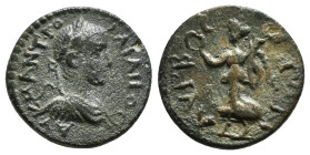 CILICIA. Lyrbe. Gordian III (238-244). Ae.
Obv: AV K M ANT ΓOPΔIANOC.
Laureate, draped and cuirassed bust right.
Rev: ΛVPBЄITΩN.
Nike advancing left, ...