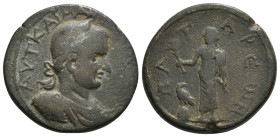 PATARA, Lycia. Gordian III AD 238-244. AVT KAI M ANT ΓOPΔIANOC CЄB, laureate, draped and cuirassed bust right / ΠATAPЄѠN, Apollo standing left, holdin...