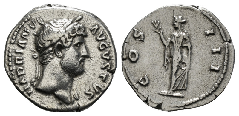 Hadrian (117-138), Denarius, Rome, AD 125-128, AR (3,21 g), HADRIANVS - AVGVSTVS...