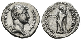 Roman Imperial
HADRIANUS (117 - 138)
Denarius, ca.132 - 134, Rome. 2,91 g HADRIANVS - AVGVSTVS. Bare-headed bust of the emperor to the right. Rev: CLE...