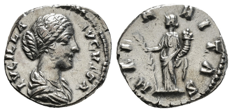 Roman Imperial
Lucilla (daughter of M. Aurelius) AR Denarius. Rome, AD 164-169. ...