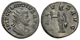 Roman Imperial Claudius II (Gothicus) AD 268-270. 
Antioch Billon Antoninianus
3,79 g