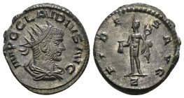 Roman Imperial Claudius II (Gothicus) AD 268-270. 
Antioch Billon Antoninianus
3,89 g
