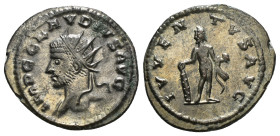 Roman Imperial Claudius II (Gothicus) AD 268-270. 
Antioch Billon Antoninianus
4,13 g
