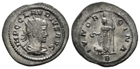 Roman Imperial Claudius II (Gothicus) AD 268-270. 
Antioch Billon Antoninianus
3,63 g