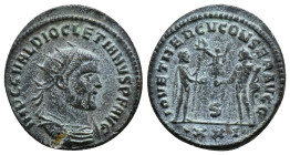 Roman Imperial
Diocletian. Billon Antoninianus, AD 287-289.
4,43 g