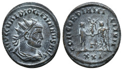 Roman Imperial
Diocletian. Billon Antoninianus, AD 287-289.
3,70 g