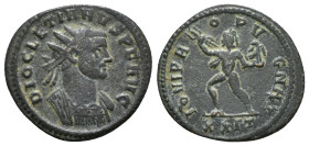 Roman Imperial
Diocletian. Billon Antoninianus, AD 287-289.
3,35 g