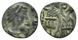 ROMAN IMPERIAL
Pseudo imperial coinage, barbaric imitation AE
1,14 g