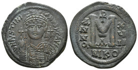 Byzantine Empire. Justinian I. Bronze 40 Nummi,
20,28 g - 33,17 mm
