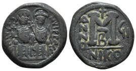 Byzantine Justin II and Sophia AD 565-578. 40 Nummi
14,21 g