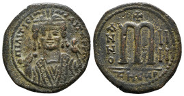 Byzantine Maurice Tiberius (582-602 AD). 40 Nummi
11,09 g