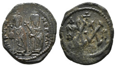Byzantine
Phocas, with Leontia AD 602-610.
Follis or 20 Nummi Æ
5,40 g