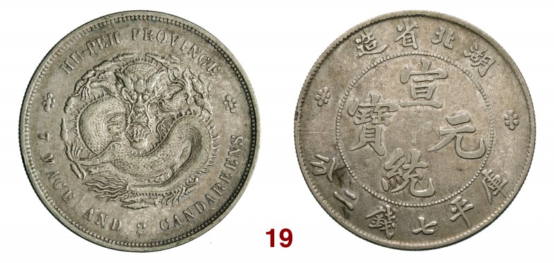 CINA Hu Peh Dollaro s.d. (1895-1907) L&M 187 Kr. 131 Ag g 26,50 BB