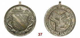 CINA Shanghai Medaglia 1893 per il giubileo della concessione britannica dopo la guerra dell'oppio. Opus - Ae mm 37 g 24,17 q.SPL