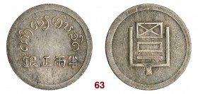 CINA Yunnan Repubblica (1912-1949) 1/2 Tael s.d. (1943-1944) L&M 434 Kann 941 Ag g 18,90 SPL